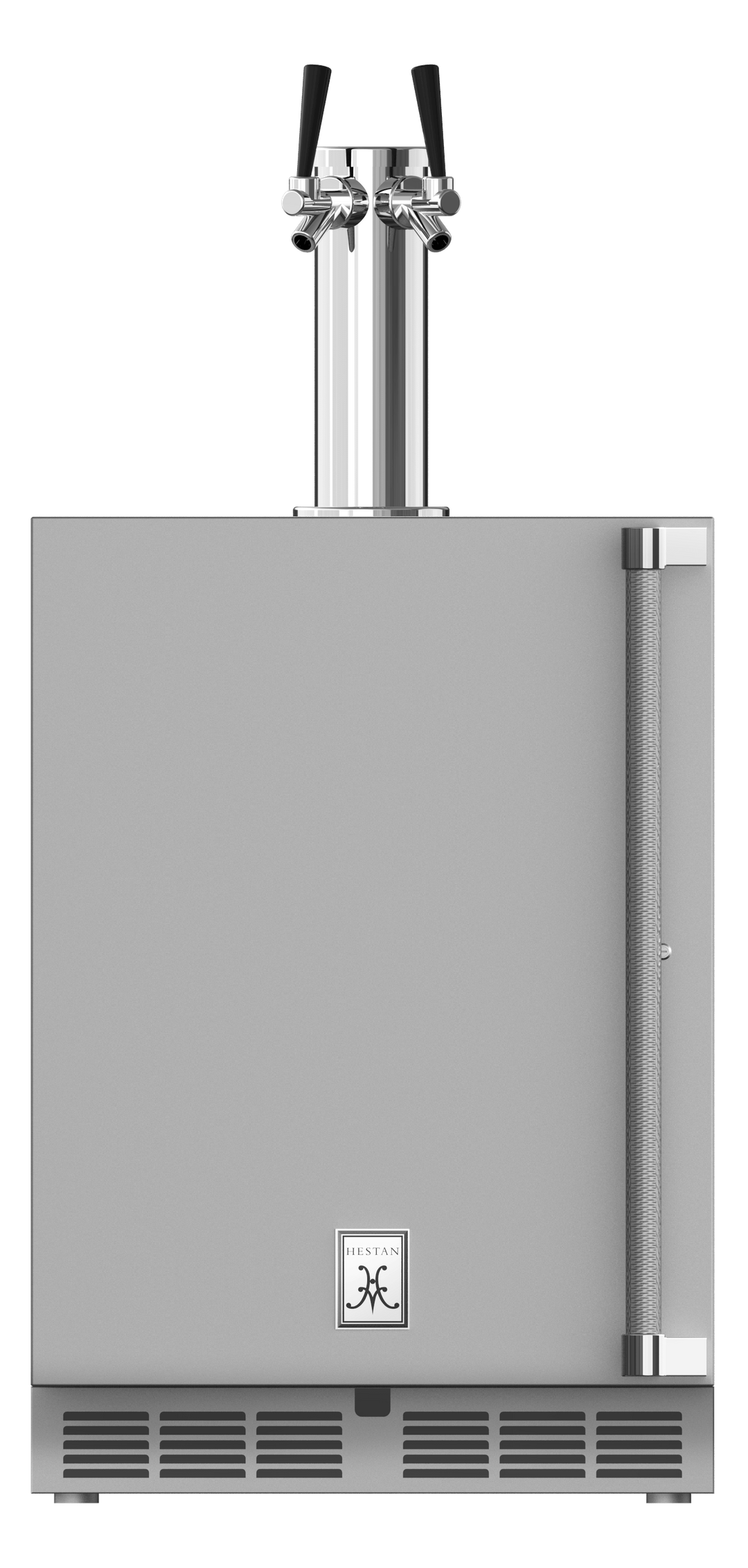Hestan Beer Dispenser Double Faucet, Solid Door w/Lock, LH