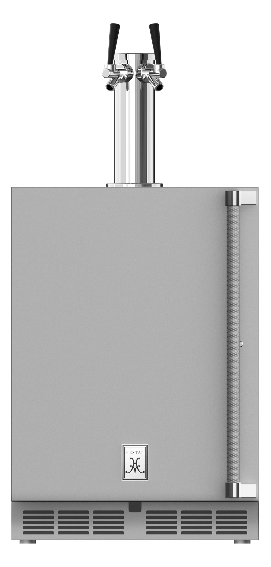 Hestan Beer Dispenser Double Faucet, Solid Door w/Lock, LH, Color