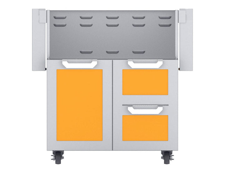 Hestan 30” Single Door & Double Drawer Grill Cart, Color