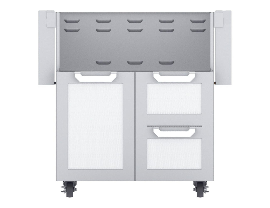 Hestan 30” Single Door & Double Drawer Grill Cart, Color