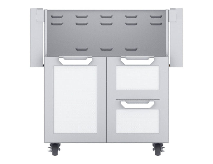 Hestan 30” Single Door & Double Drawer Grill Cart, Color