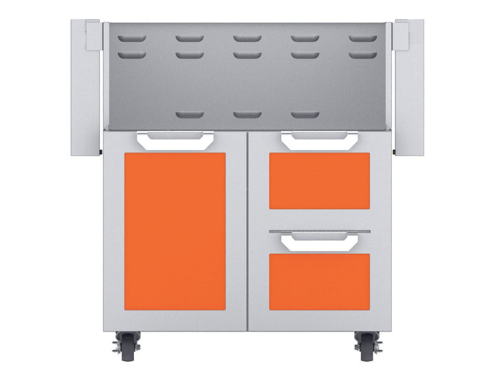 Hestan 30” Single Door & Double Drawer Grill Cart, Color