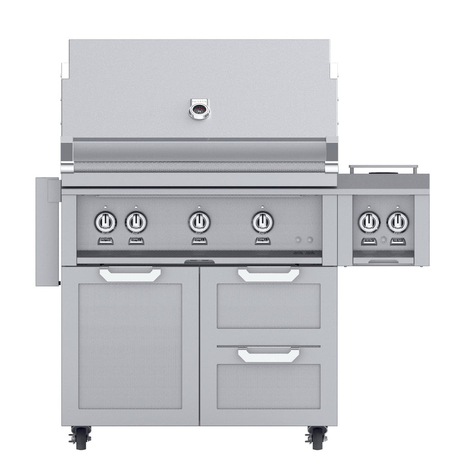 Hestan 36” Single Door & Double Drawer Grill Cart
