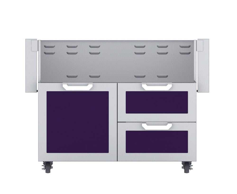 Hestan 42” Single Door & Double Drawer Grill Cart, Color