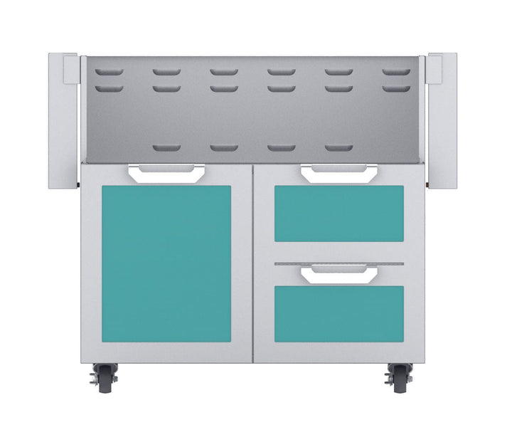 Hestan 36” Single Door & Double Drawer Grill Cart, Color