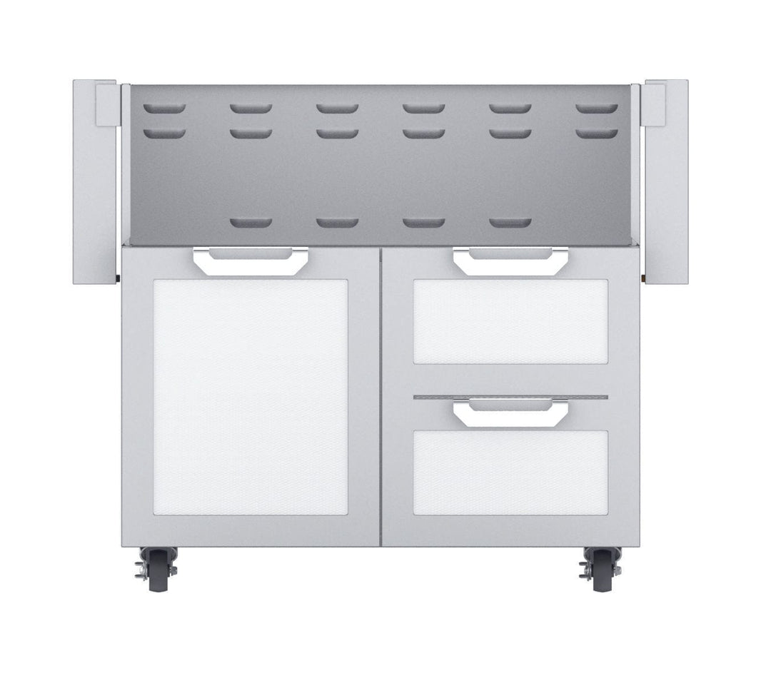 Hestan 36” Single Door & Double Drawer Grill Cart, Color