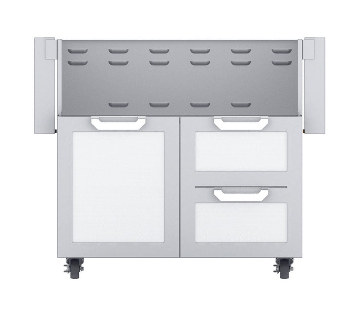 Hestan 36” Single Door & Double Drawer Grill Cart, Color
