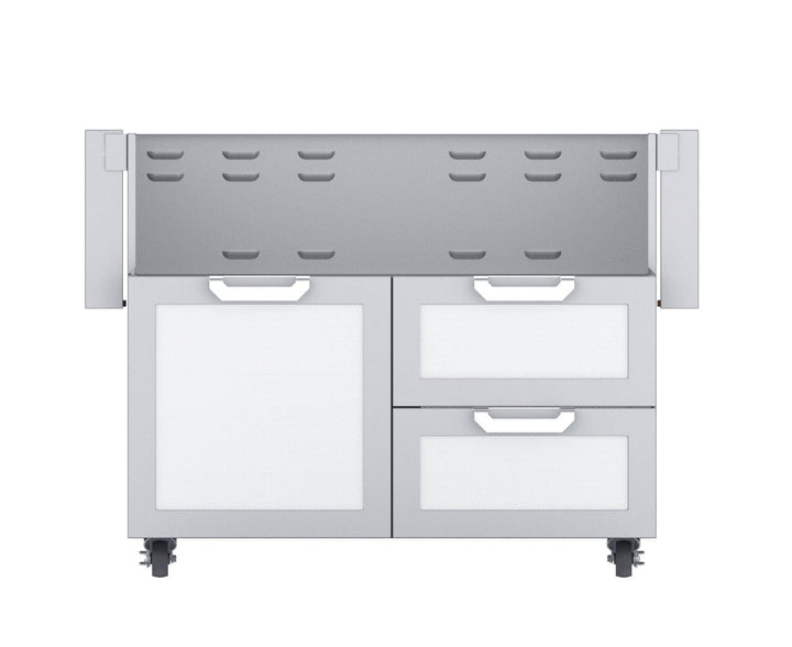 Hestan 42” Single Door & Double Drawer Grill Cart, Color