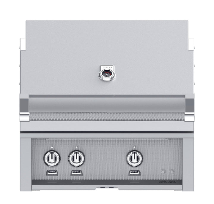 Hestan 42” Built-In Grill, 3 Trellis Burner & 1 Sear Burner w/Rotisserie, LP