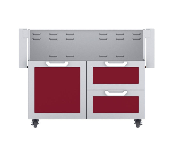 Hestan 42” Single Door & Double Drawer Grill Cart, Color