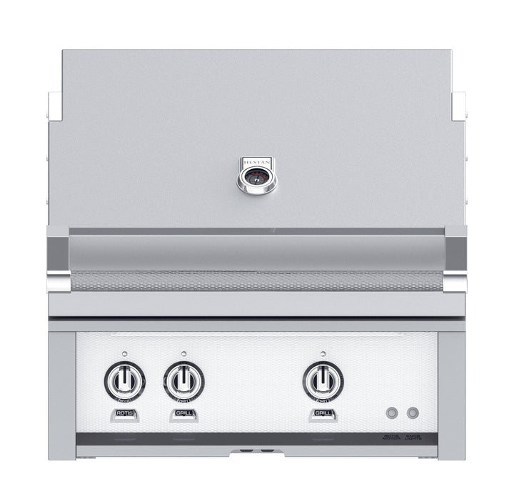 Hestan 42” Built-In Grill, 3 Trellis Burner & 1 Sear Burner w/Rotisserie, LP, Color