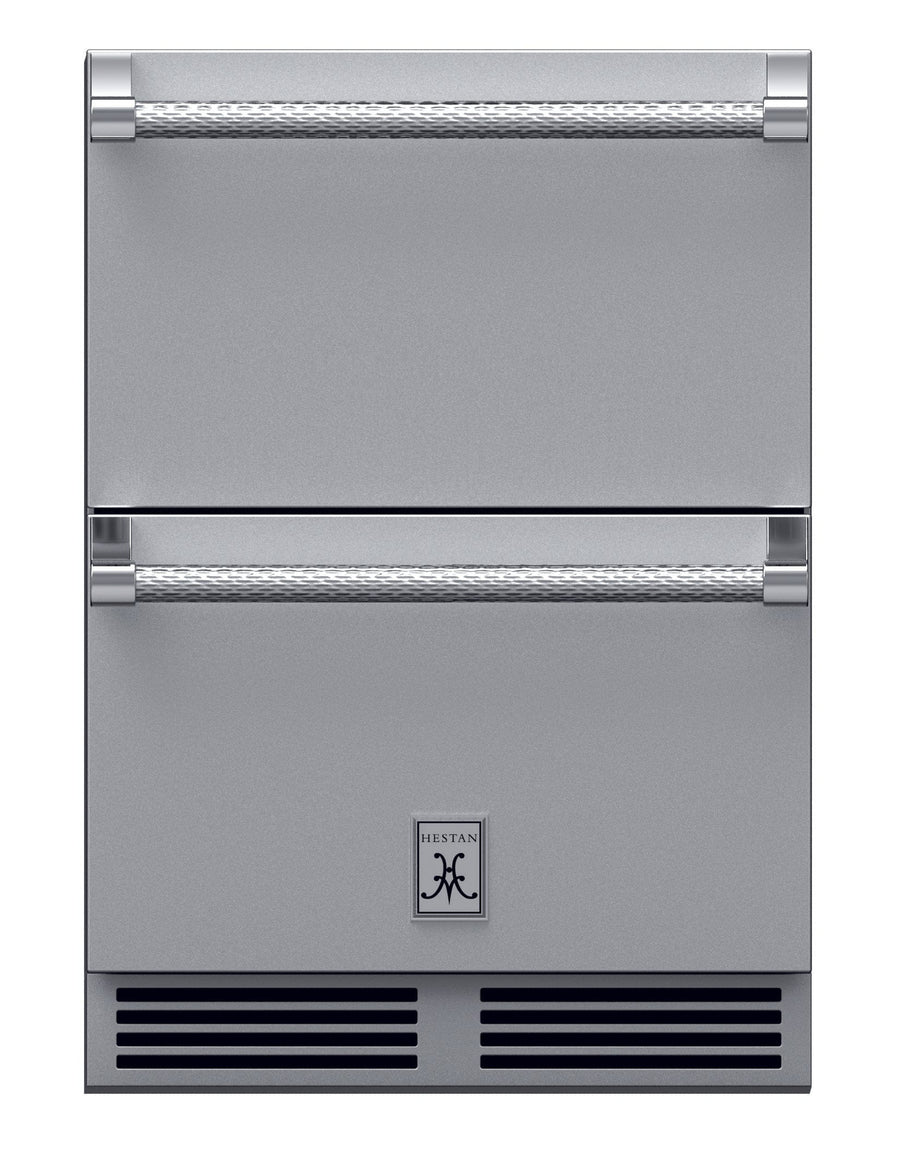 Hestan Outdoor Refrigerator & Freezer Drawers w/Lock 24”