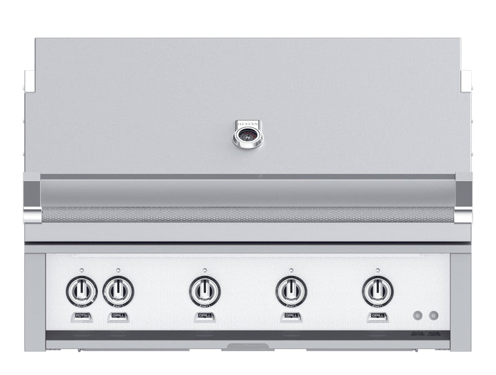 Hestan 30” Built-In Grill, 1 Trellis Burner & 1 Sear Burner w/Rotisserie, NG, Color
