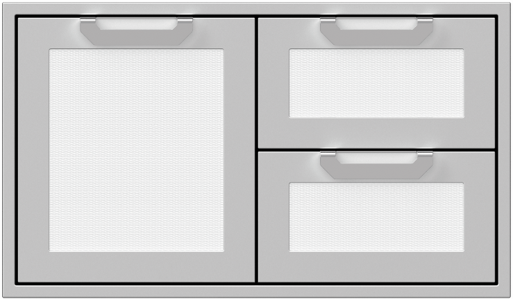 Hestan 30” Double Drawer & Storage Door Combo, Color