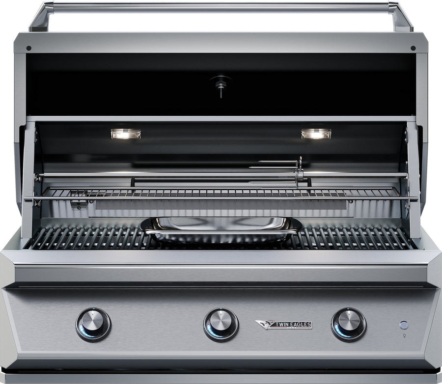 Twin Eagles 42” Twin Eagles Gas Grill with Infrared Rotisserie
