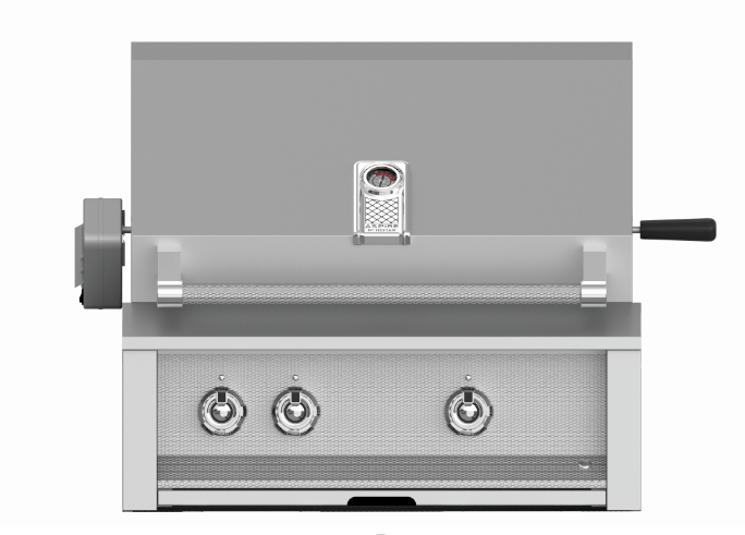 Hestan ASPIRE Grill Built-In 3 U-Burner Rotisserie 36"