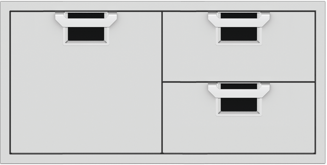 Hestan ASPIRE Double Drawer and Storage Door Combination 36"