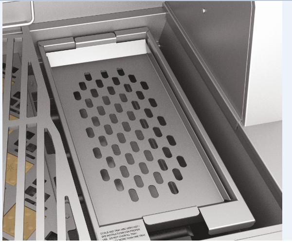 Hestan Countertop Trash Chute w/Cutting Board