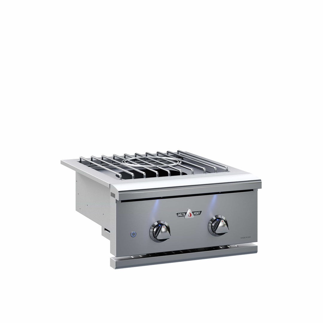 Delta Heat 22” Power Burner, White control panel