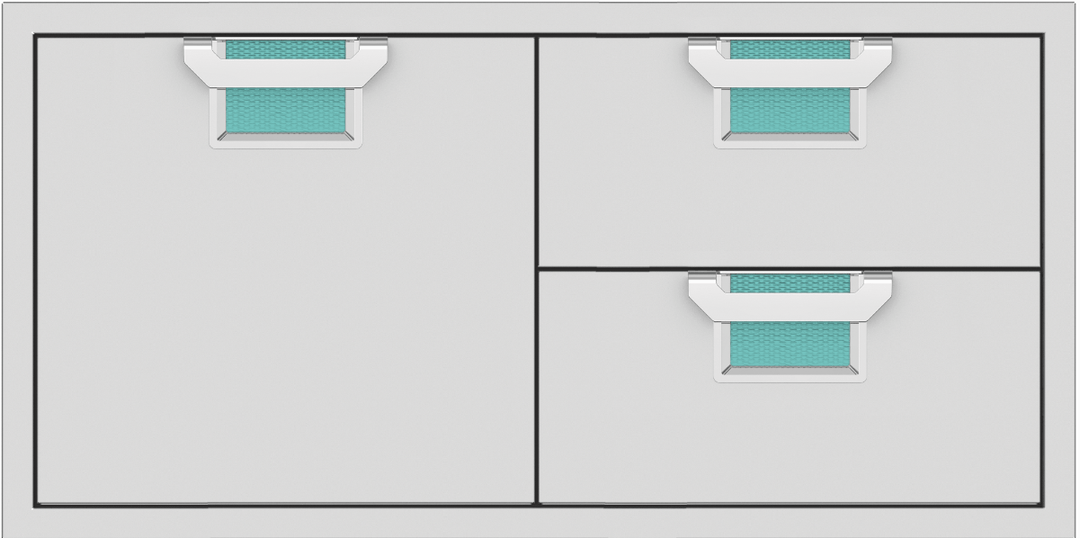 Hestan ASPIRE Double Drawer and Storage Door Combination 36"