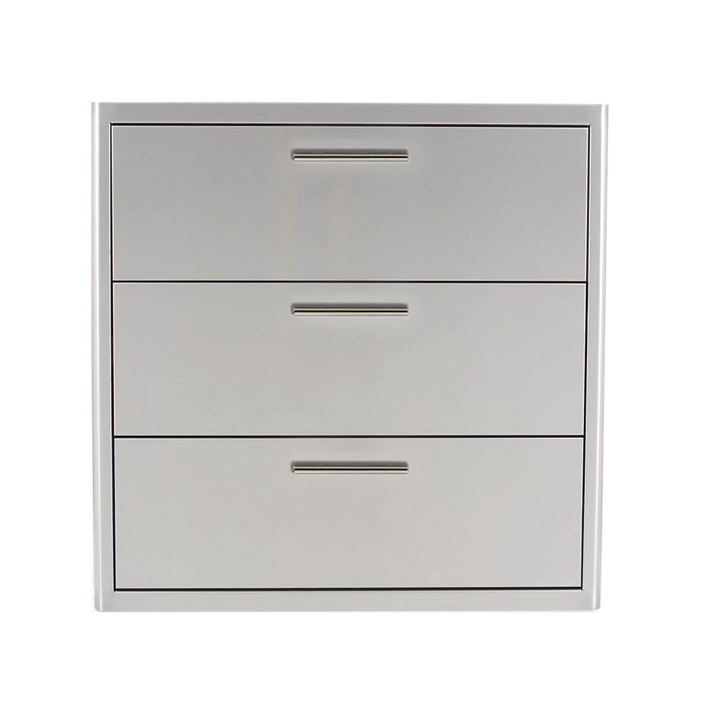 Blaze Blaze 30-Inch Stainless Steel Triple Access Drawer
