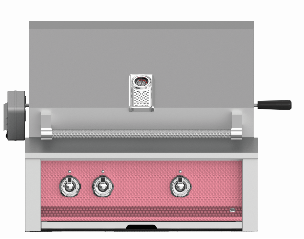 Hestan ASPIRE Grill Built-In 3 U-Burner Rotisserie 36"
