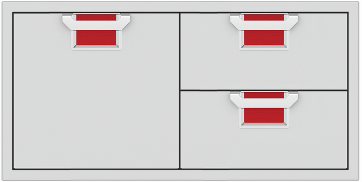Hestan ASPIRE Double Drawer and Storage Door Combination 36"