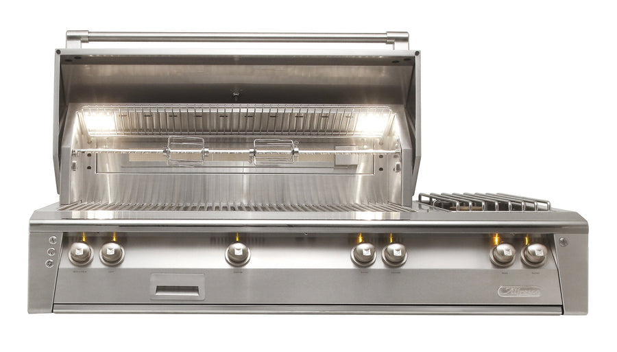 Alfresco 56" Built-in Grill, 3 Burner, Rotis, Smoker