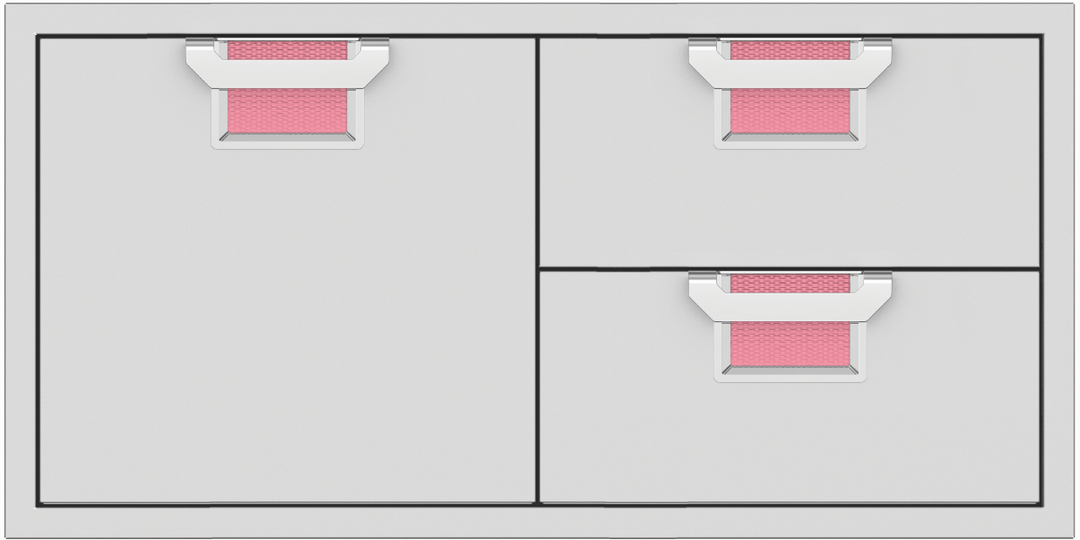 Hestan ASPIRE Double Drawer and Storage Door Combination 36"
