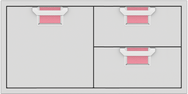 Hestan ASPIRE Double Drawer and Storage Door Combination 36"