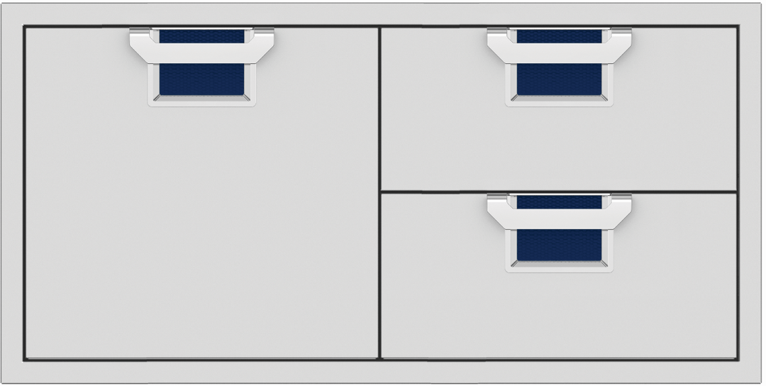 Hestan ASPIRE Double Drawer and Storage Door Combination 36"