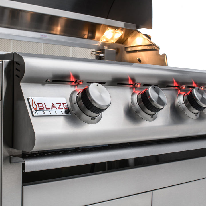 Blaze Premium LTE+ 40-Inch 5-Burner Built-In