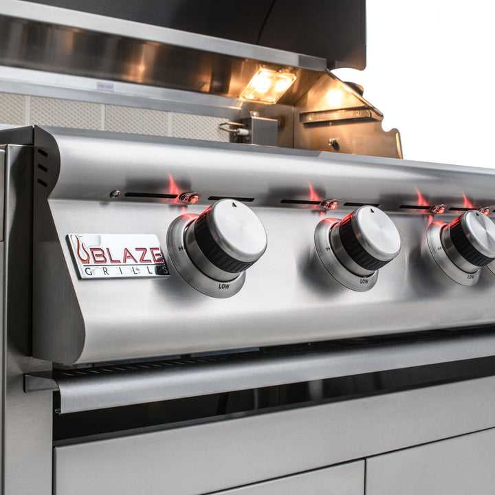 Blaze Blaze Premium LTE 40-Inch 5-Burner Built-In Grill