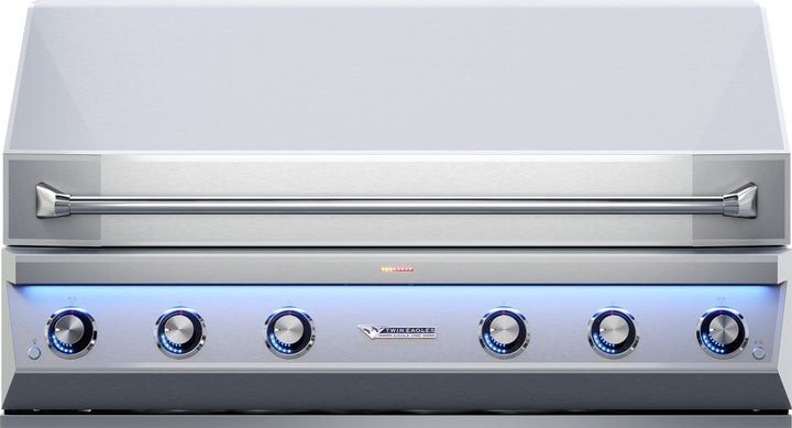 Twin Eagles 54” EAGLE ONE Gas Grill with Black Glass Infrared Rotis Burner & Sear