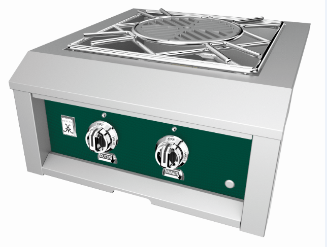 Hestan 24” Built-In Power Burner, NG, Color