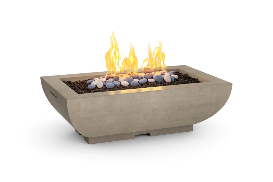 American Fyre Designs Bordeaux Rectangle Fire Bowl