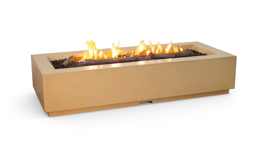 American Fyre Designs Louvre Long Rectangle Fire Pit