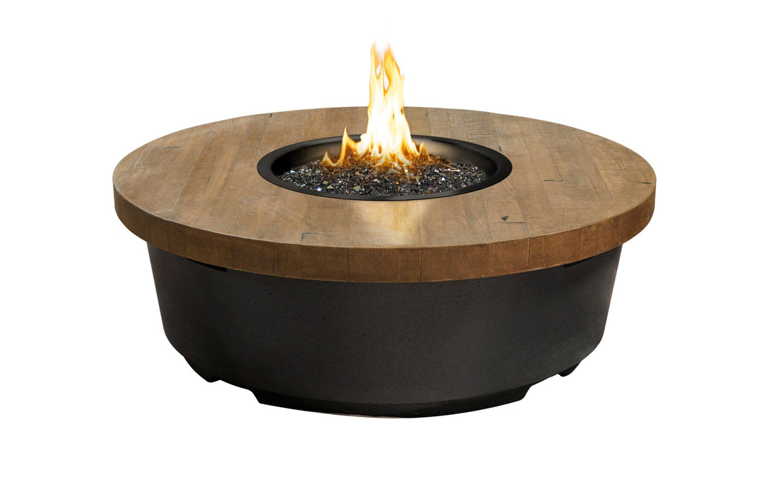 American Fyre Designs Reclaimed Wood Contempo Round