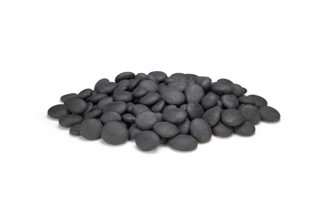 American Fyre Designs Creekstones, Black 140 pcs.