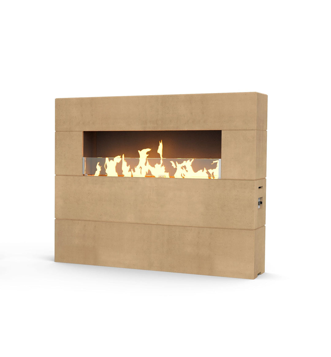 American Fyre Designs Milan Low Linear Fireplace