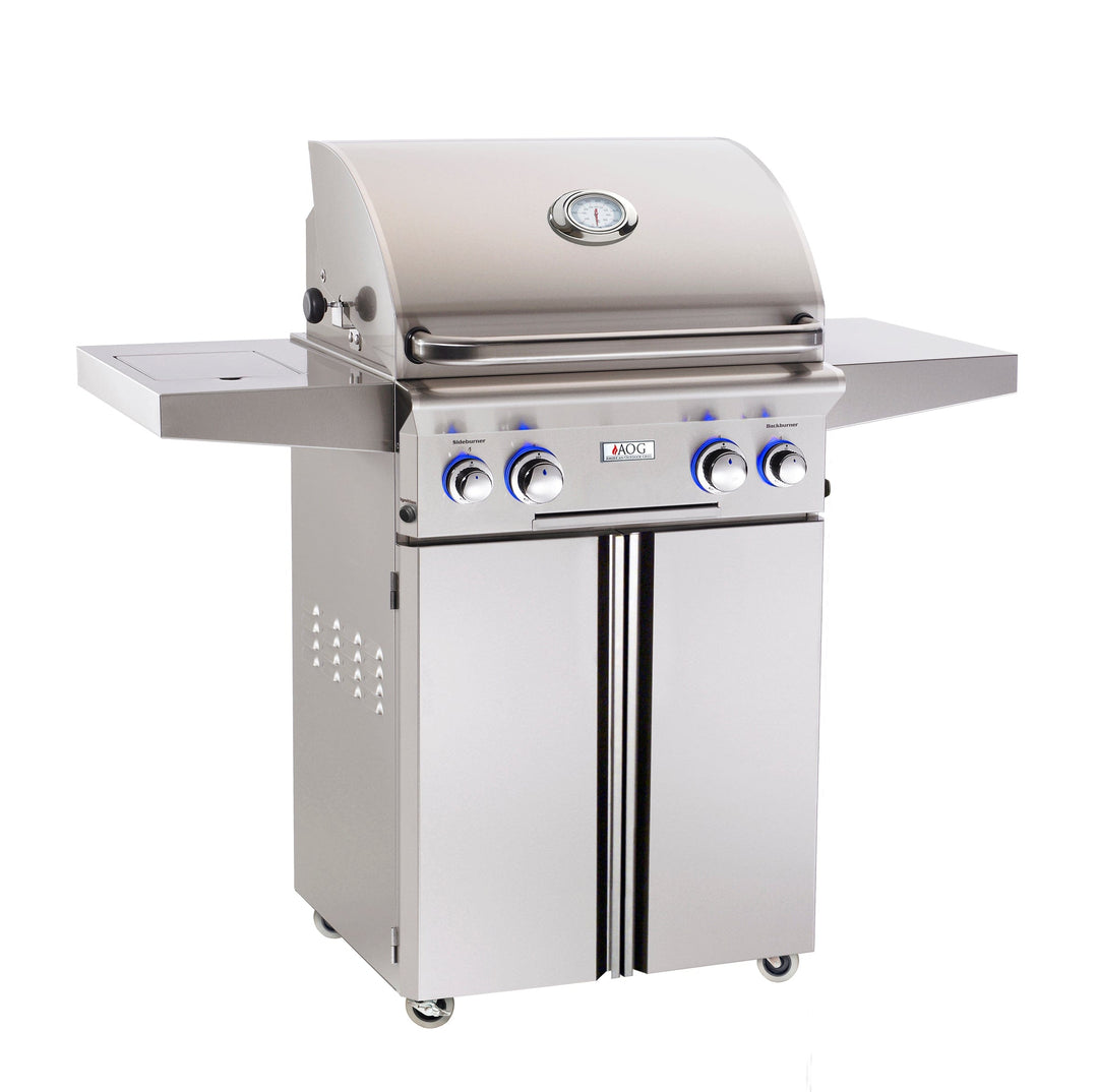 American Outdoor Grills AOG 24,W/LGHTS PDSTL,LP