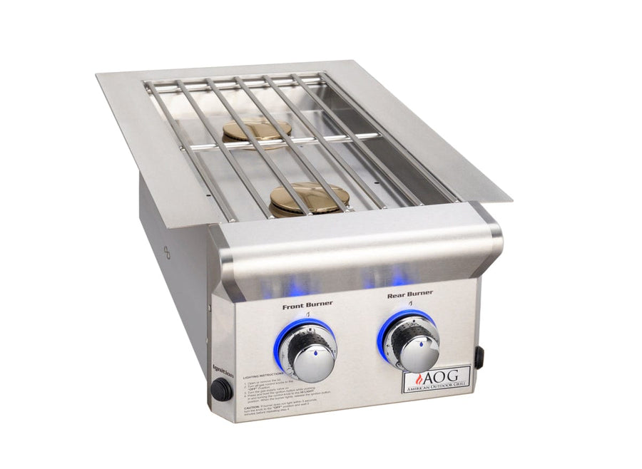 American Outdoor Grills American Outdoor Grill DBL. SIDE BURNER with Electronic Push Button