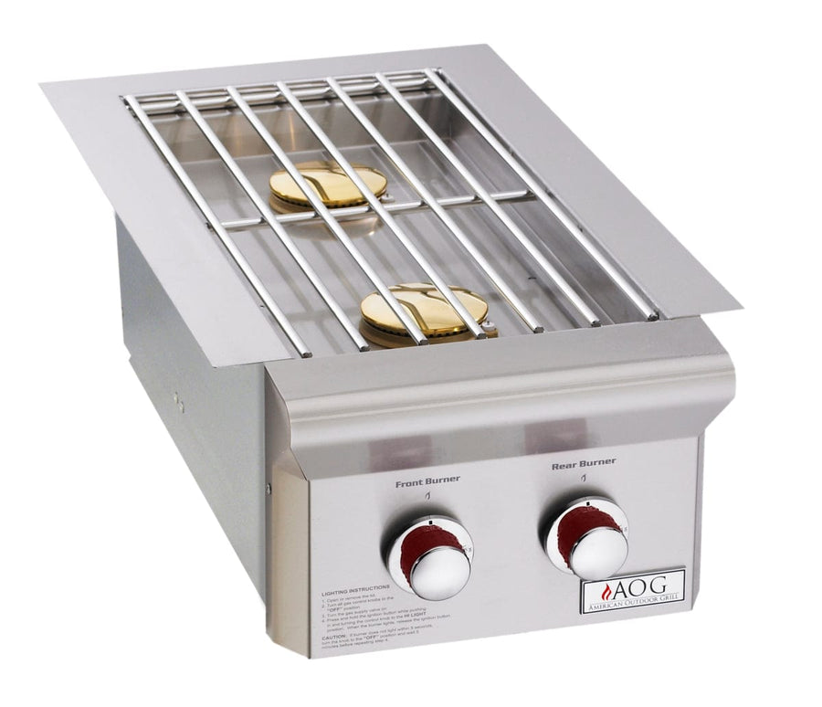 American Outdoor Grills American Outdoor Grill DBL. SIDE BURNER w/Push-to-Light Ignition System