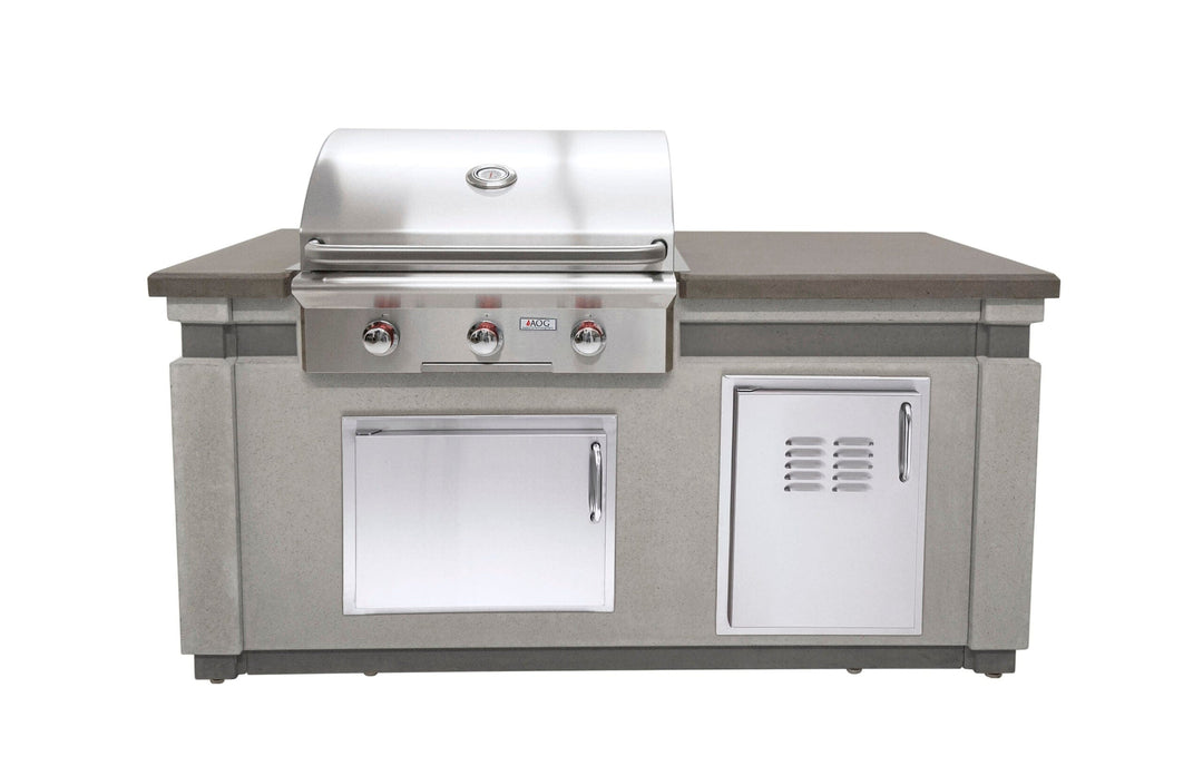 American Outdoor Grills AOG30PRE-FAB ISLAND CG/SM