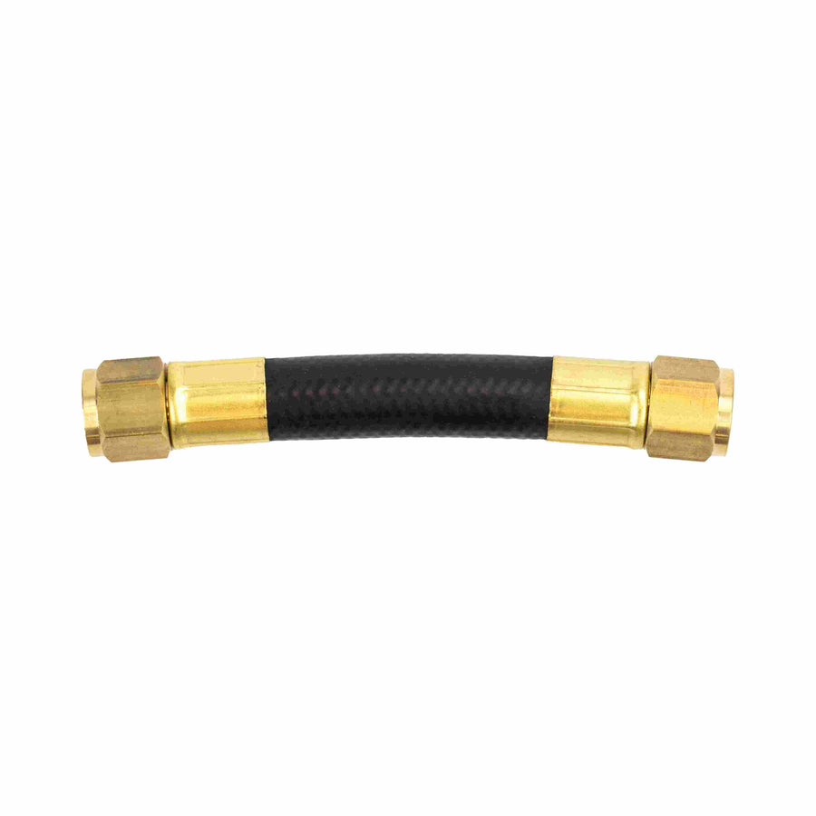 Bromic BROMIC GAS HOSE SHORT 4” (101.6MM) PLATINUM & TUNGSTEN (FOR OLDER DESIGNED HEATERS)