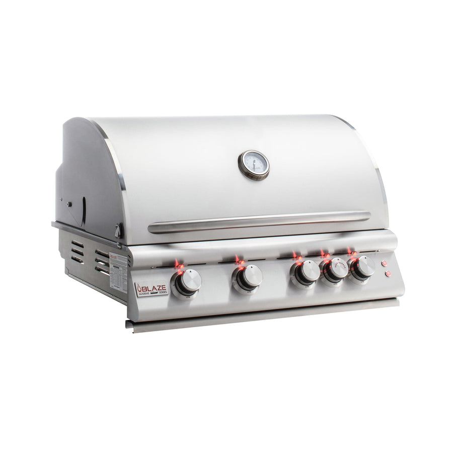 Blaze Blaze Premium LTE Marine Grade 32-Inch 4-Burner Built-In Grill
