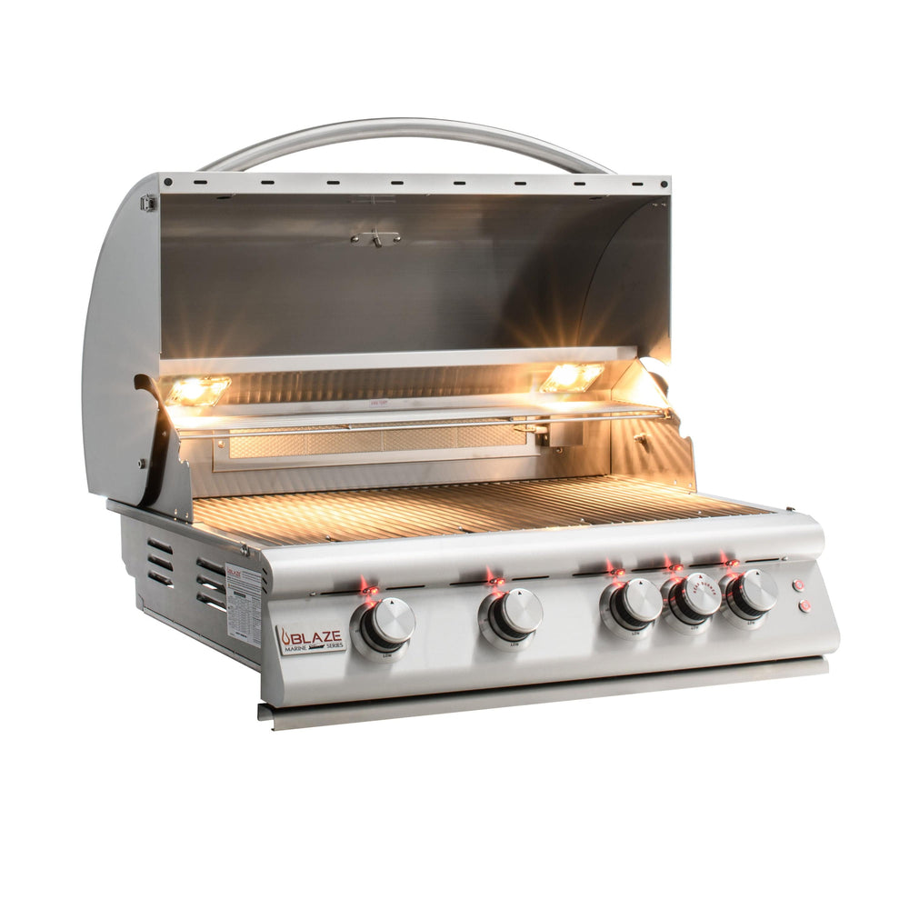 Blaze Blaze Premium LTE Marine Grade 32-Inch 4-Burner Built-In Grill