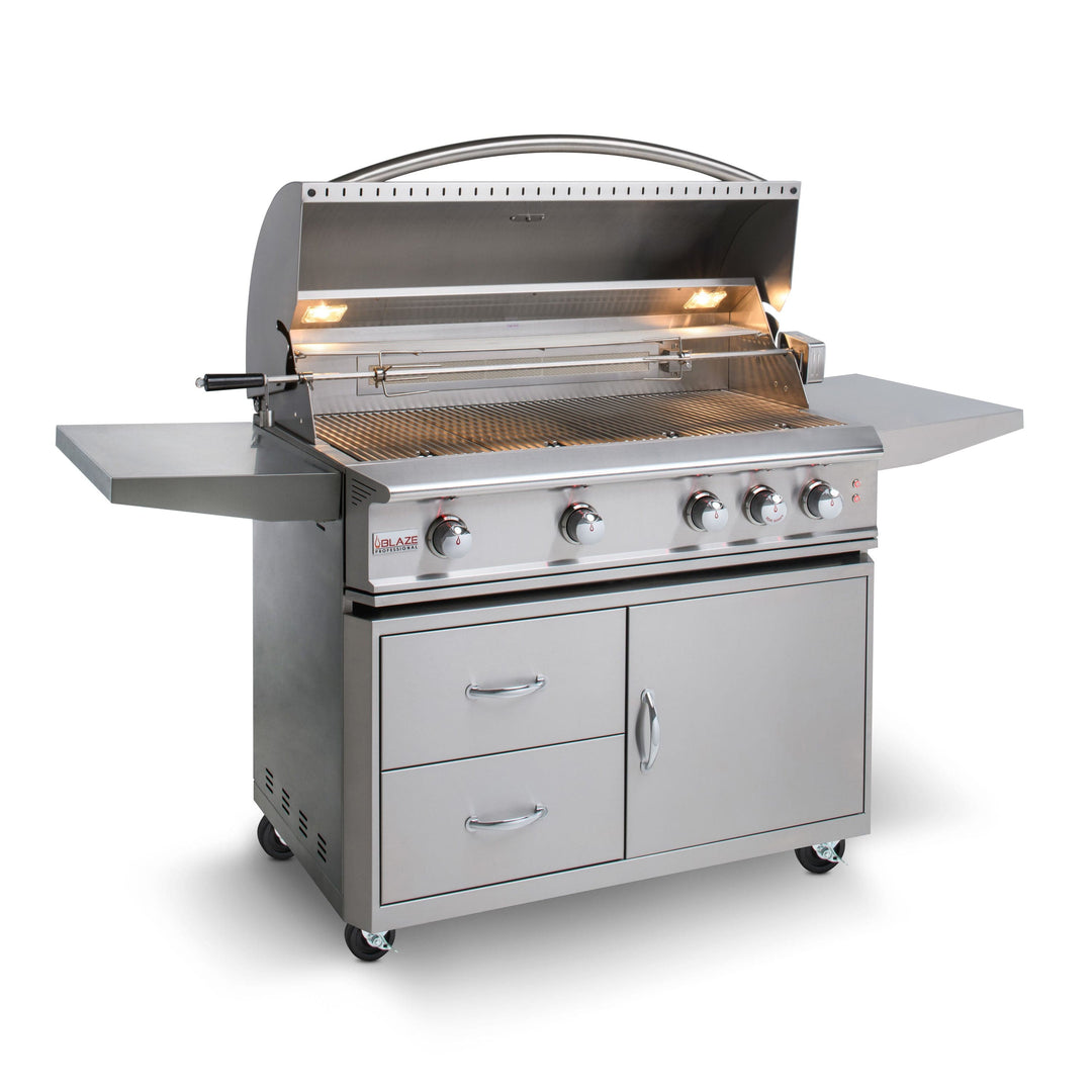 Blaze Grill Cart for Blaze Professional LUX 44-Inch Grill
