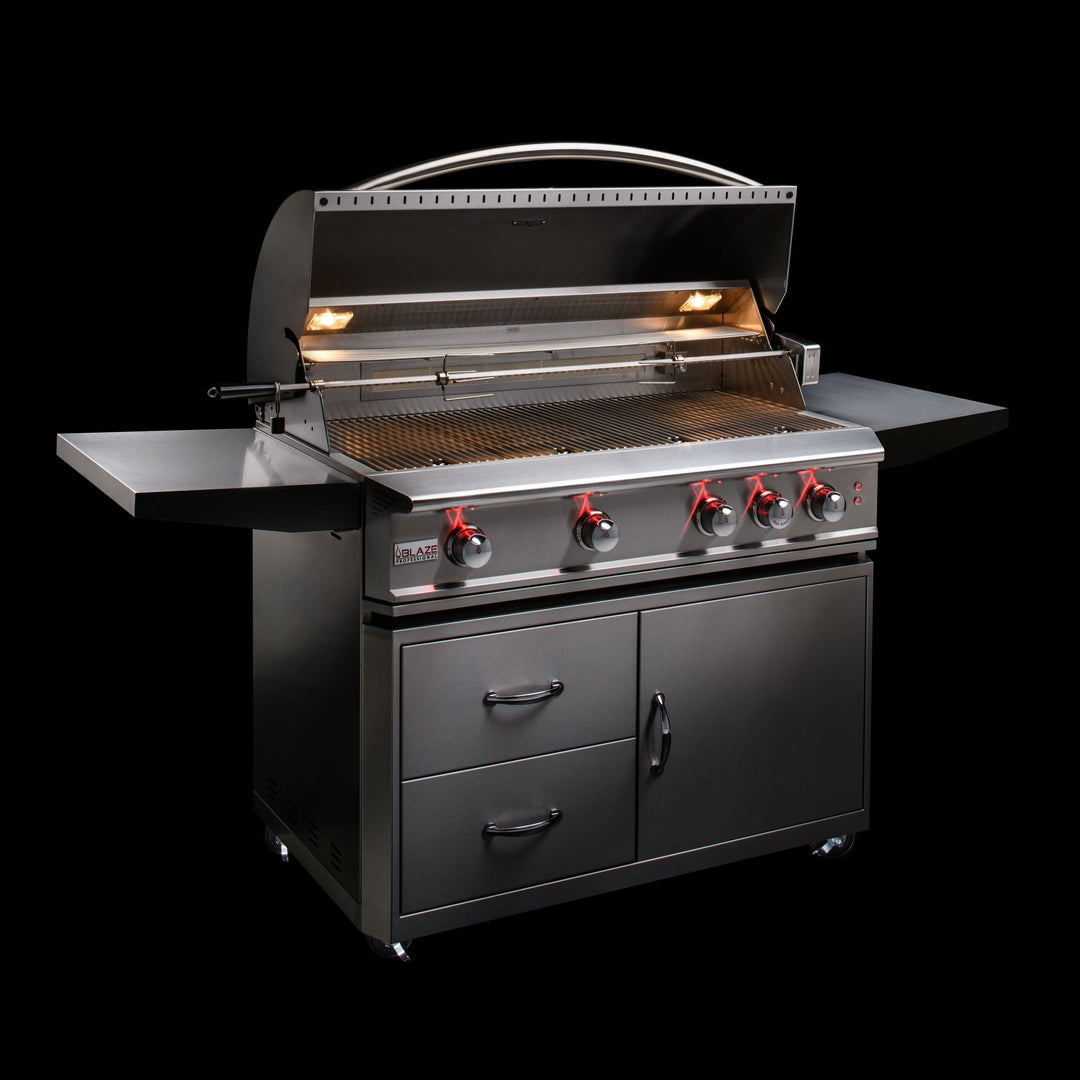 Blaze Grill Cart for Blaze Professional LUX 44-Inch Grill