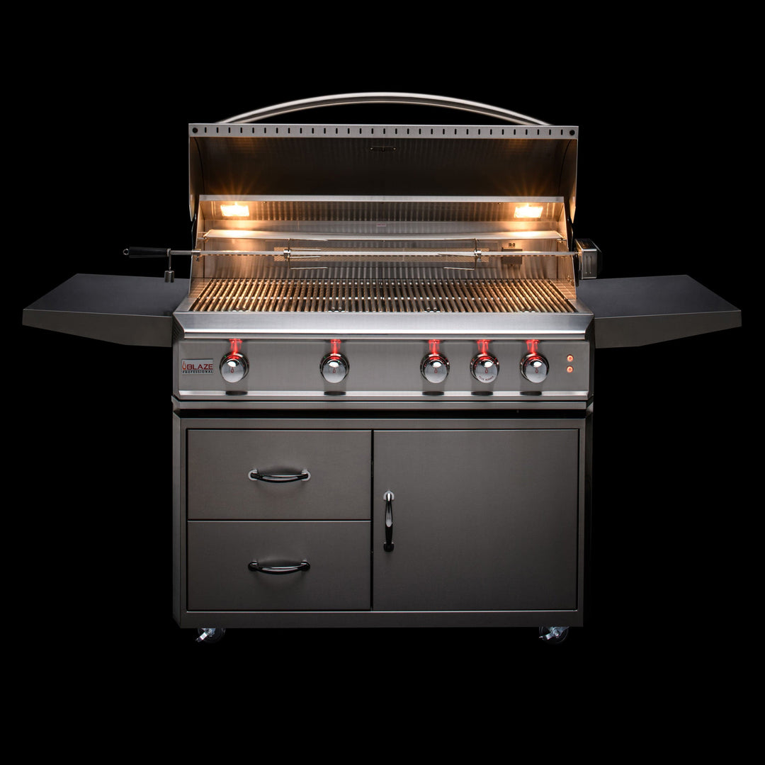 Blaze Grill Cart for Blaze Professional LUX 44-Inch Grill